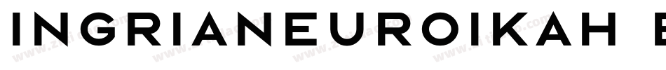IngrianEuroikaH Bold字体转换